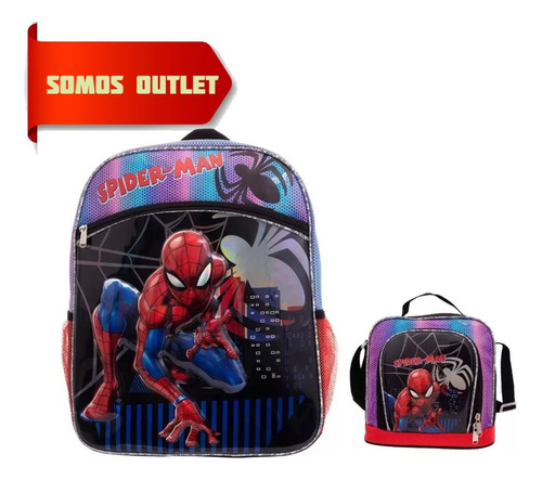 Set Escolar Primaria Spider-man Marca Ruz Original