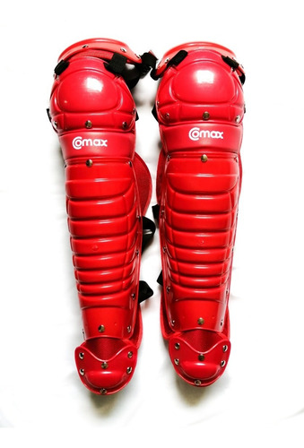 Arreos Catcher Rojo Pro Beisbol Softbol Rojos Comax