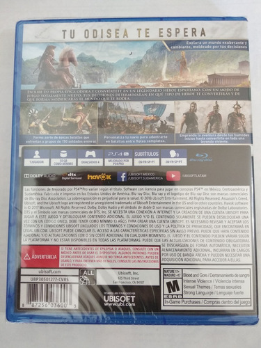 Imagen 3 de 10 de Assassins Creed Odyssey Ps4 Juego Fisico Canje / Venta