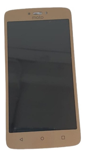 Display Touch Motorola Xt1750 Xt1756 Moto C Negro Dorado