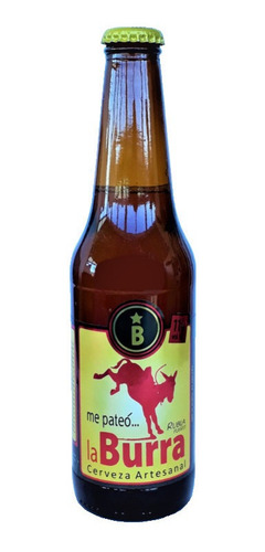 Cerveza -me Echo La Burra- 4 Sabores - Caja X 20 Bot 350cl.