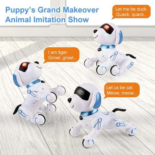 Programa Rc Robot De Juguete Para Perros Con Control Remoto