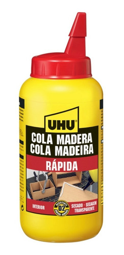 Uhu Cola Para Madera Rápida 250g