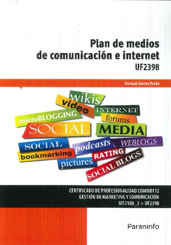 Libro Plan De Medios De Comunicación E Internet De Enrique G