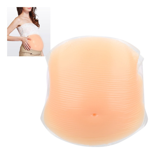 Falso Embarazo Vientre De Silicona Artificial Embarazada Pan