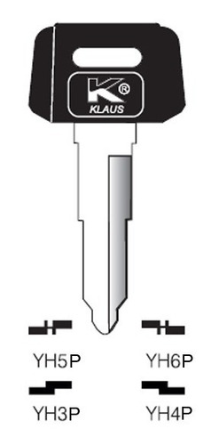 Molde / Llave Para Moto / Goma Ref: Yh-3p Yamaha / Pack X 10