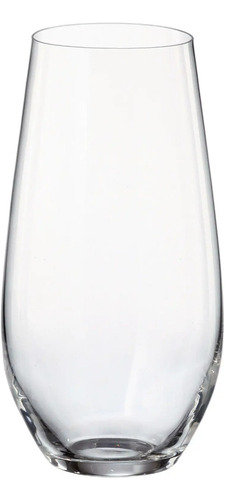 Imagen 1 de 5 de Vasos Cristal Bohemia Altos Trago Largo 580ml Setx2 Columba