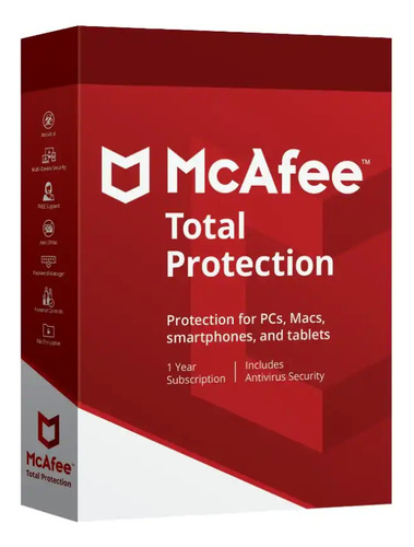 Antivirus Mcafee Total Protection 2023 12 Meses