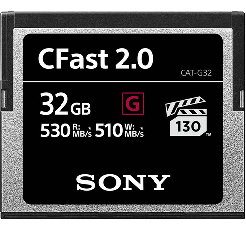Sony 32gb Cfast 2.0 G Series Memory Card