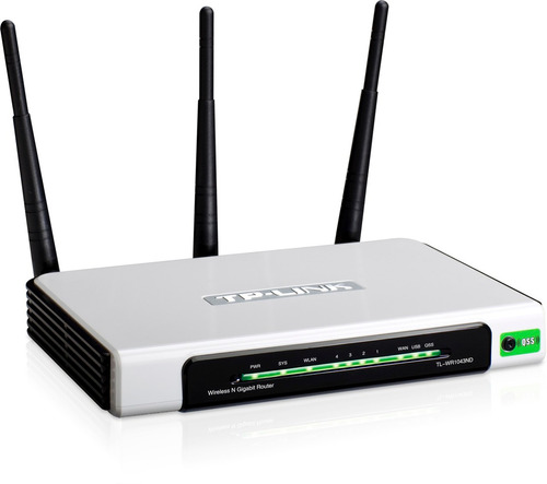 Router Wifi Tp Link Tl-wr1043nd 300 Mbp/usb 3 Ant Desmontabl