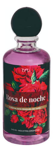 Perfume Mujer Tsu Cosmeticos Rosa De Noche 240ml X2 C20559