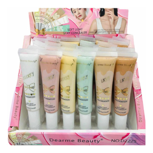 Pack 12 Corrector De Maquillaje Liquido Cremosos Pro Conceal