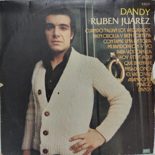 Ruben Juarez  Dandy Lp 1974 Argentina La Cueva Musical