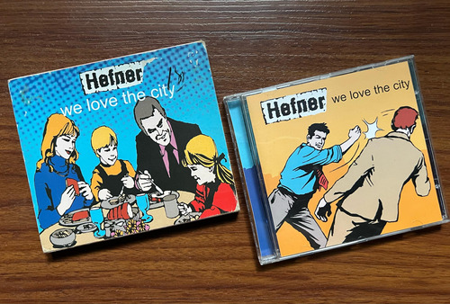 Hefner We Love The City Slipcase Cd 2000 Uk Belle Sebastian