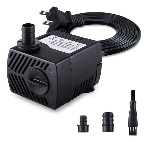 Cwkj Bomba De Agua Sumergible De 80 Gph (4 W 300 L/h), Bomba