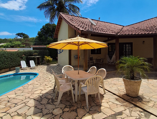Casa 3 Quartos, Com Piscina Em Maricá E Ampla Área De Lazer. Garagem Coberta.