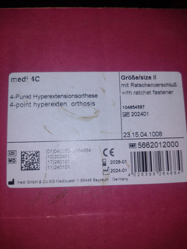 Corset Medi 4c Basic Tlso Ortopedia. Prácticamente Nuevo. (Usado)