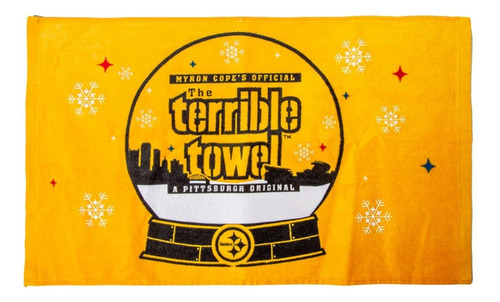Toalla Terrible Modelo Globo De Nieve Acereros Pittsburgh