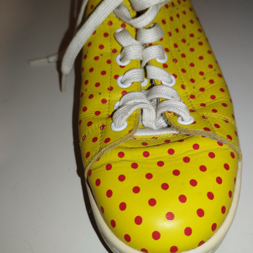 Tenis adidas Stan Smith X Pharrell Williams Polkadot Yellow