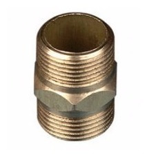 Imagen 2 de 2 de Rosca Con Tuerca / Entrerosca Bronce 3/4 Pulgada