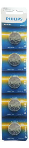 Bateria Philips Cr2430 3v P/ Relógios E Calculadoras