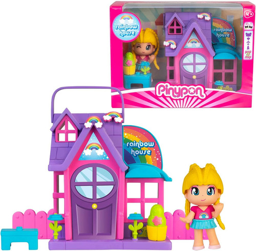 Pinypon Casita De Flores O Arcoiris- Everkid