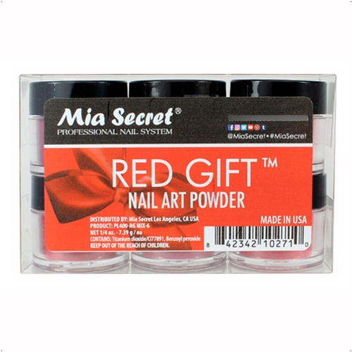 Mia Secret Colección Polímeros (6 Colores) Uñas Esculpidas 