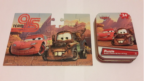 Cars Disney Puzzle 23 Piezas De 24 Usado De Segunda