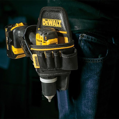 Funda Para Taladro Inalambrico Dewalt Riñonera Piel