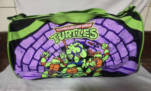 Bolso Cilíndrico De Las Tortugas Ninja