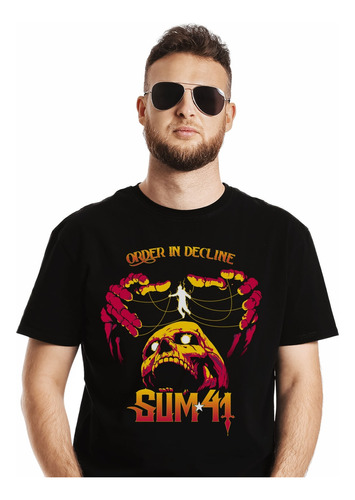 Polera Sum 41 Order In Decline Punk Abominatron