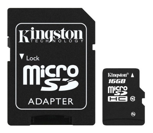 Pack X10 Memorias Kingston Micro Sd Hc 16gb Clase 4 Oferta 