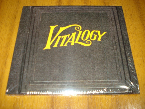 Cd Pearl Jam / Vitalogy (nuevo Y Sellado) Digipack