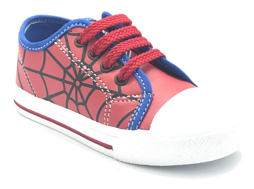 Tenis Marvel Comics Spider Man Hombre Araña Para Niño