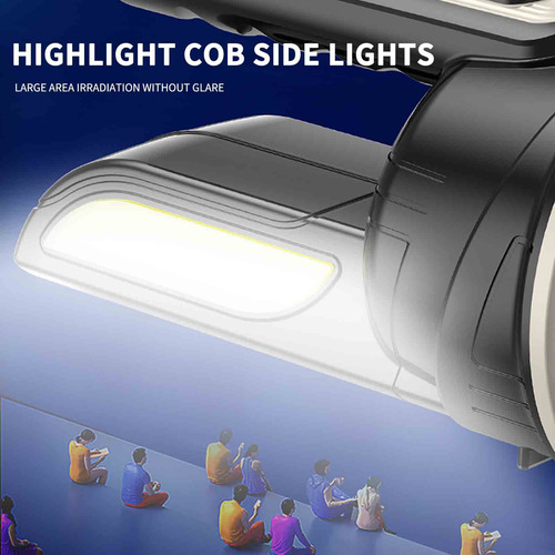 Linterna Spotlight, Foco Portátil De Alta Luminosidad, Led S