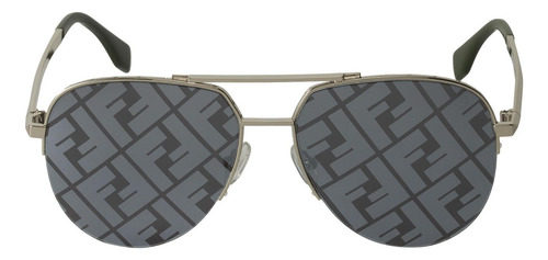 Fendi Ff0036 003 Aviator Shape Plata Espejo Fendi Fendi Fendi Fendi Fendi