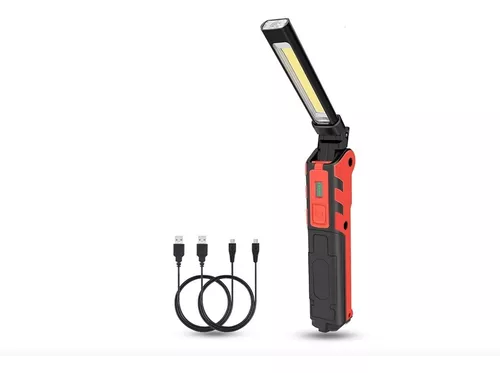 Linterna de Trabajo Led Cob Recargable USB 500 Lumen 8W KOMA TOOLS