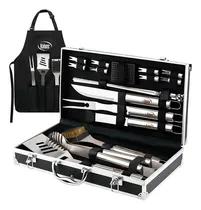 Comprar Juego De Kit Parrillero Bbq Carne Asada Utensilios Asador