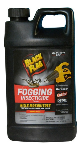 Insecticida Black Flag P/ Fumigar Extra Grande 64oz / 1.89 L