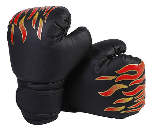 Guantes Box Boxeo Muay Thaipara Niños Patrón De Llamas