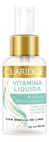 Serum Vitamina Líquida Claridge Con Semillas De Lino
