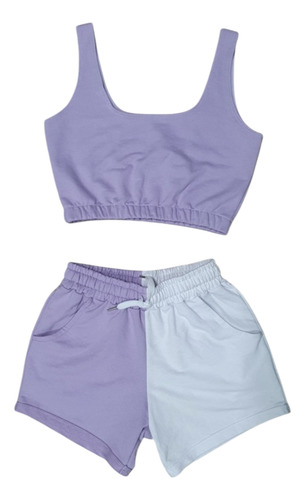 Moldes Para Ropa Conjunto Bicolor Mujer