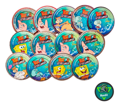 Tazo Bob Esponja Elma Chips Original - 10 Unidades