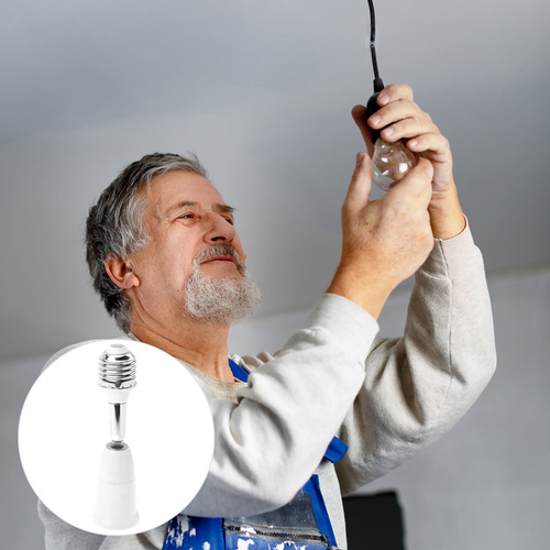 Convertidor De Bombillas Led Flexibles Con Base E27 A E27, 2