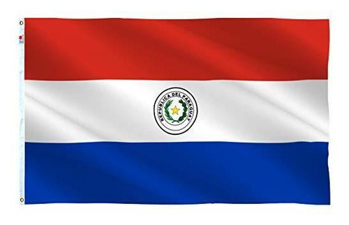 Bandera Paises Bandera De Paraguay De 3 X 5 Pies Para Exteri