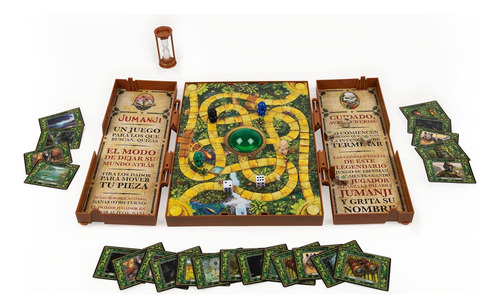 Juego Jumanji Deluxe Versión Electrónica Spin Master Español