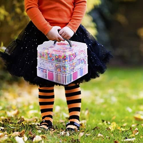 Peirich Kit De Cuentas Para Hacer Joyas, Incluye 44 Hilos D