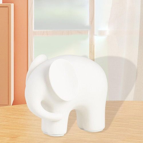 Elegante Figura De Cerámica Para El Hogar Y La 14cmx12cm