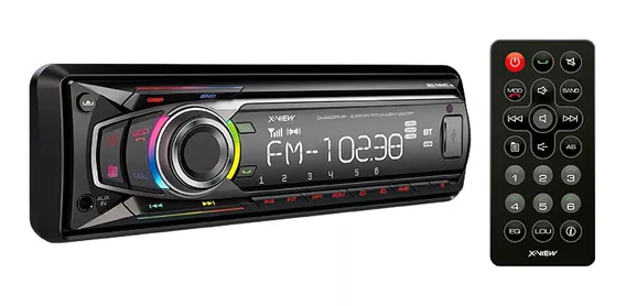 Stereo Auto Xview Ca2000rx Bt Usb Sd Mp3 Radio Fm Led Rgb