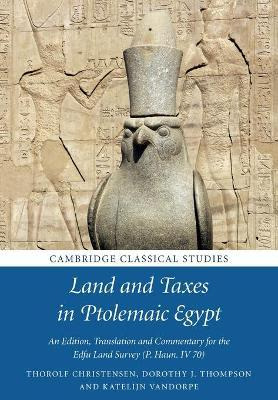 Libro Land And Taxes In Ptolemaic Egypt : An Edition, Tra...